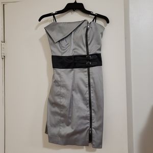 Sliver buckle Dress